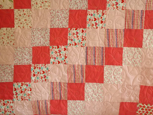 Pantograph or Edge to Edge Quilting